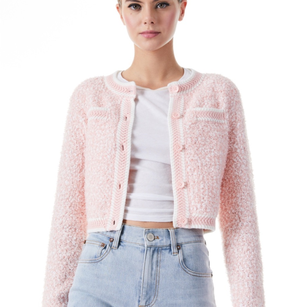 Alice + Olivia Soft Pink sweater